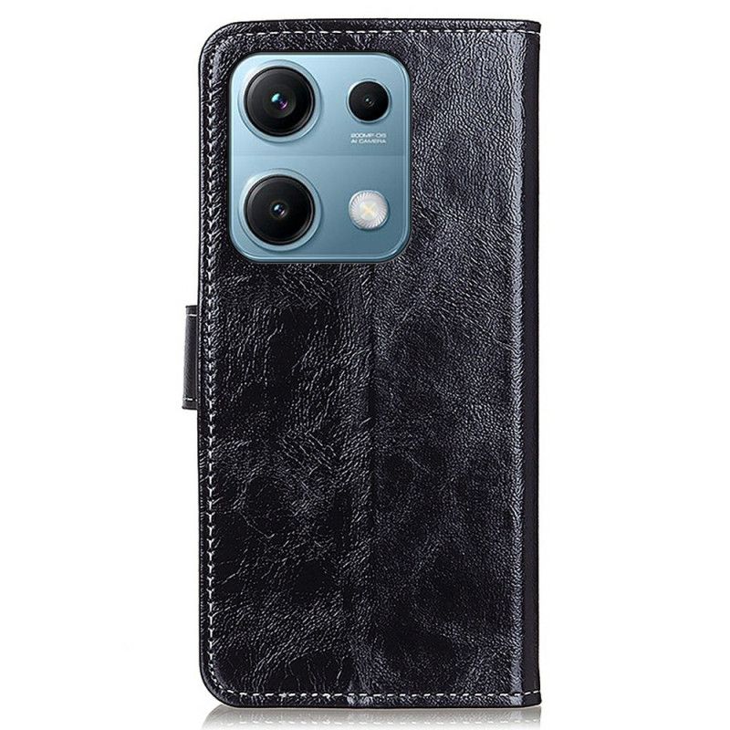 Obudowa Xiaomi Redmi Note 14s Etui Na Telefon Błyszcząca Skóra Ekologiczna