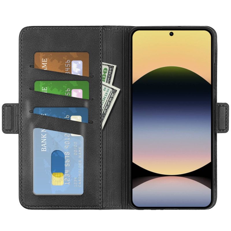 Pokrowce Xiaomi Redmi Note 14s Podwójne Zapięcie Magnetyczne