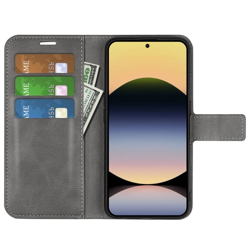 Skórzany Futerał Xiaomi Redmi Note 14s Etui Na Telefon Styl Skórzany