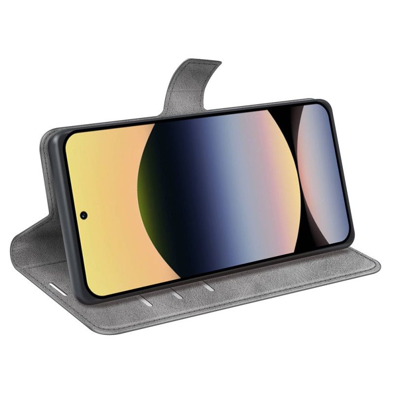 Skórzany Futerał Xiaomi Redmi Note 14s Etui Na Telefon Styl Skórzany