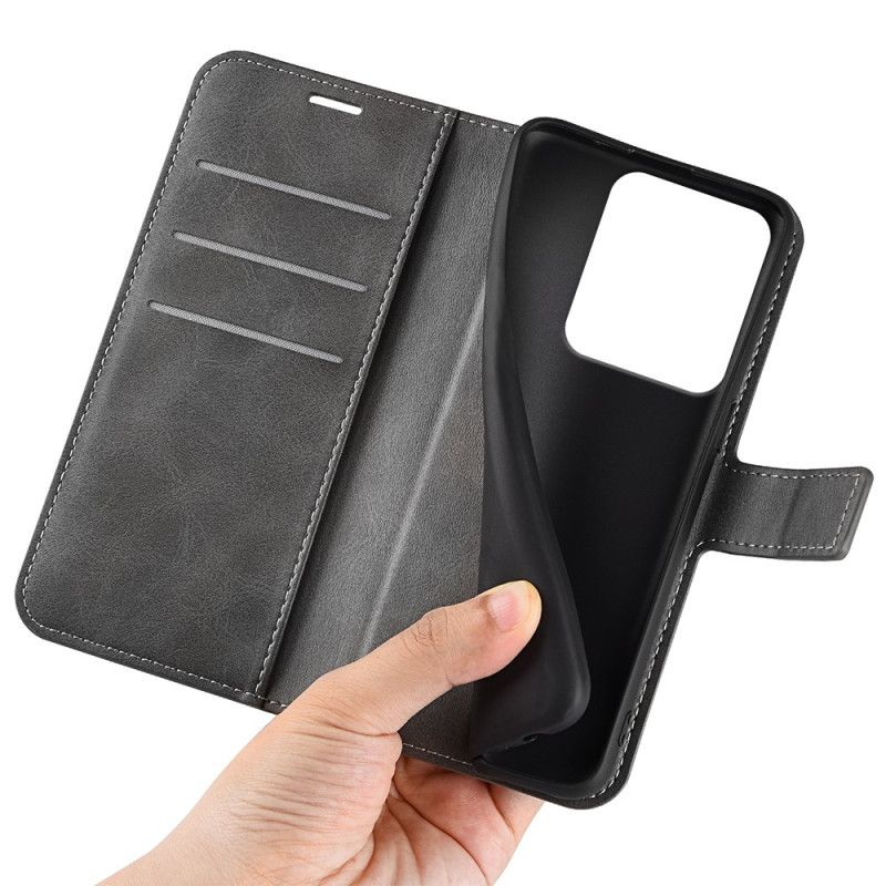 Skórzany Futerał Xiaomi Redmi Note 14s Etui Na Telefon Styl Skórzany