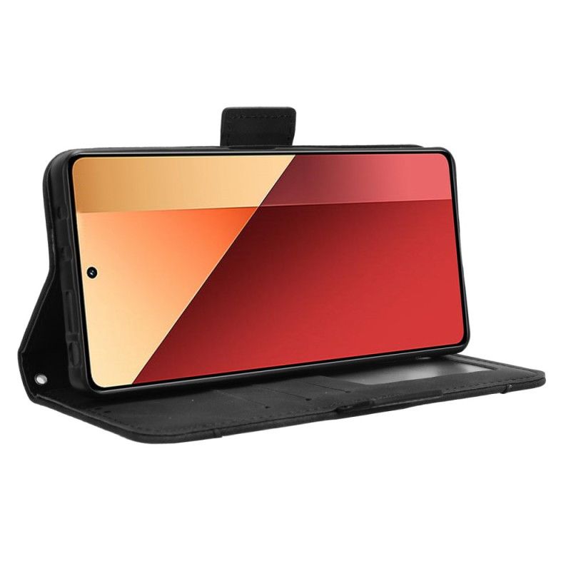 Skórzany Futerał Xiaomi Redmi Note 14s Etui Na Telefon Wiele Przegródek Na Karty