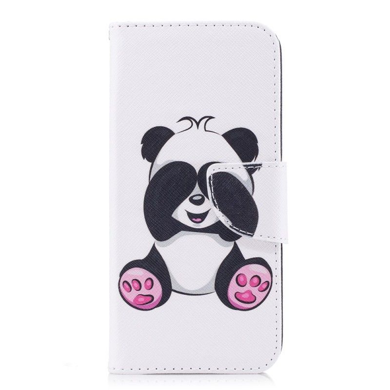 Etui Folio Samsung Galaxy A8 Zabawna Panda