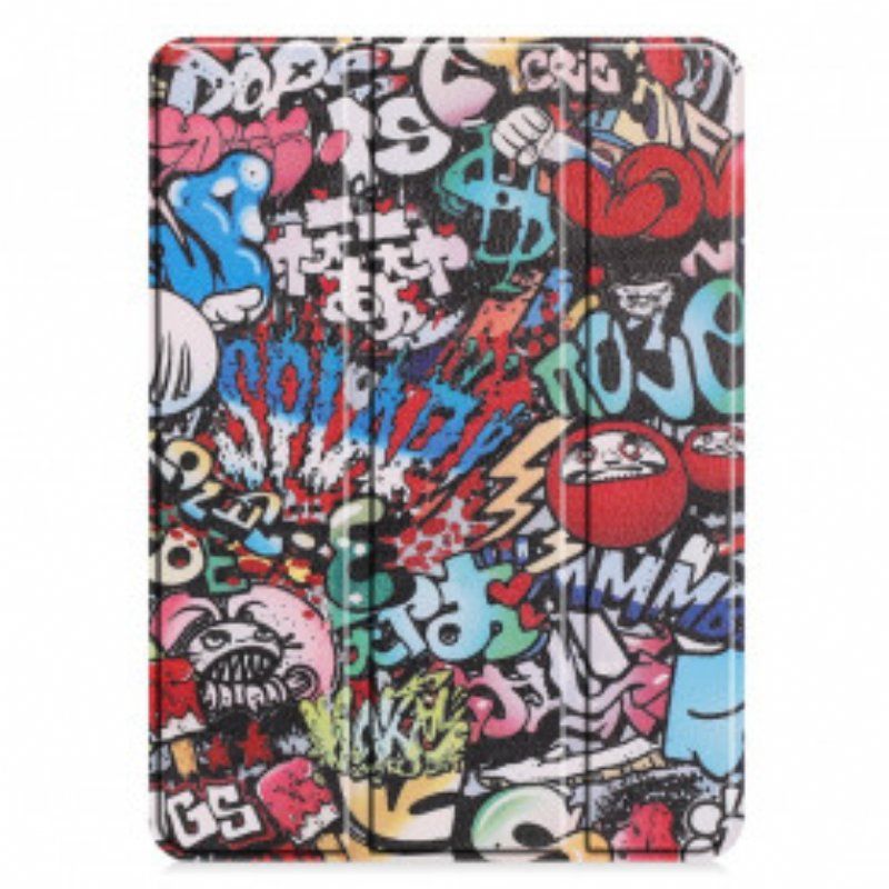 Etui Na Telefon do iPad Pro 11" (2022) Uchwyt Na Długopis Graffiti