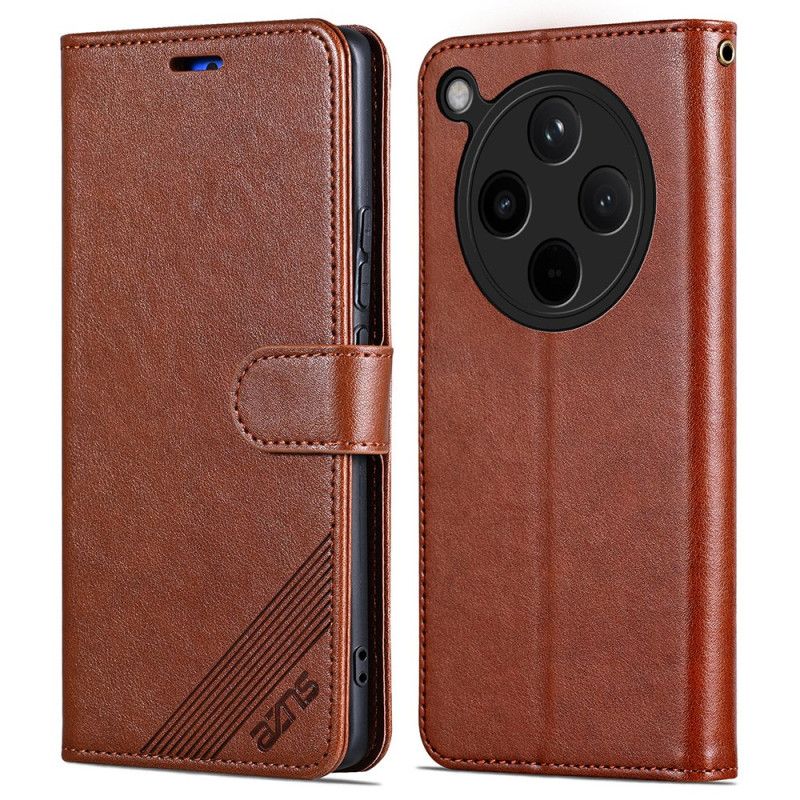 Etui Folio Do Oppo Find X8 Efekt Skóry Azns