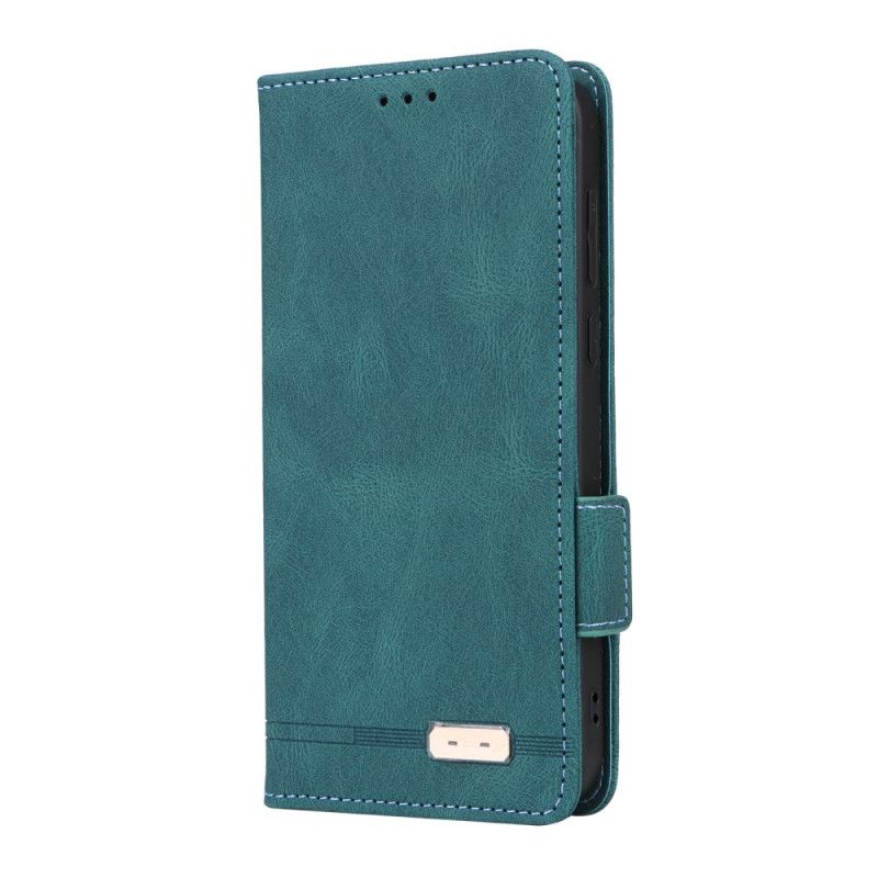 Etui Folio Do Oppo Find X8 Efekt Zamszu Vintage