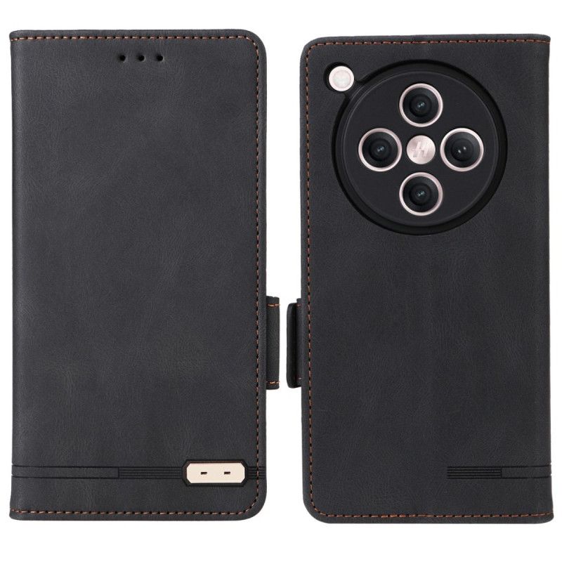 Etui Folio Do Oppo Find X8 Efekt Zamszu Vintage