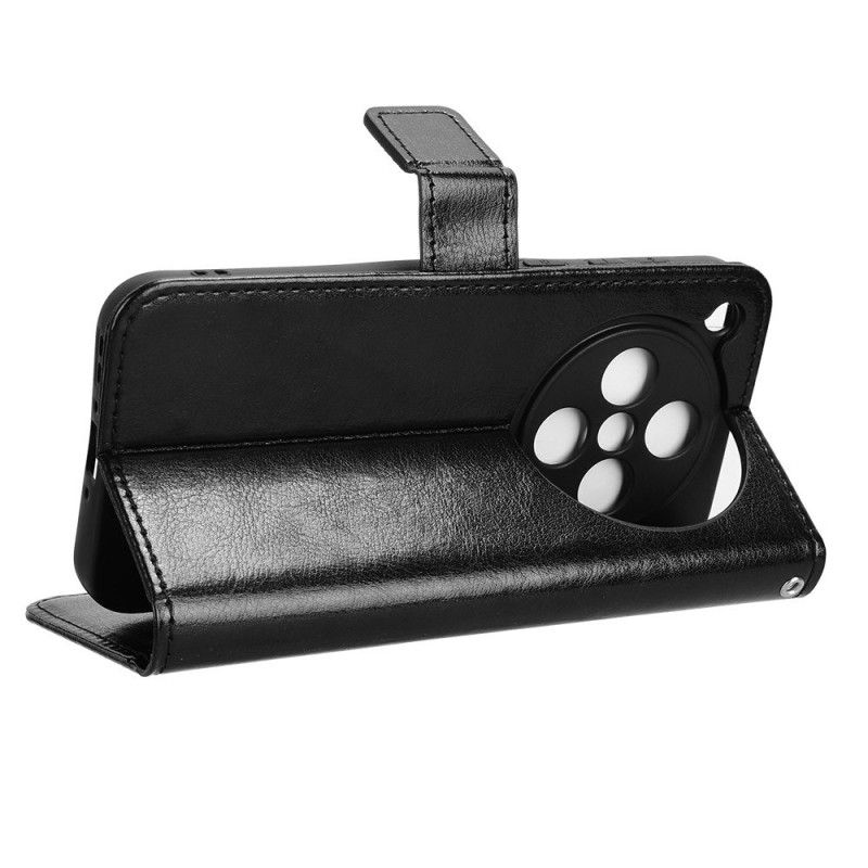 Etui Folio Oppo Find X8 Błyszcząca Sztuczna Skóra Etui Ochronne