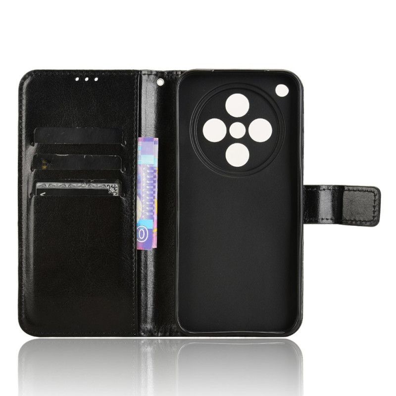 Etui Folio Oppo Find X8 Błyszcząca Sztuczna Skóra Etui Ochronne