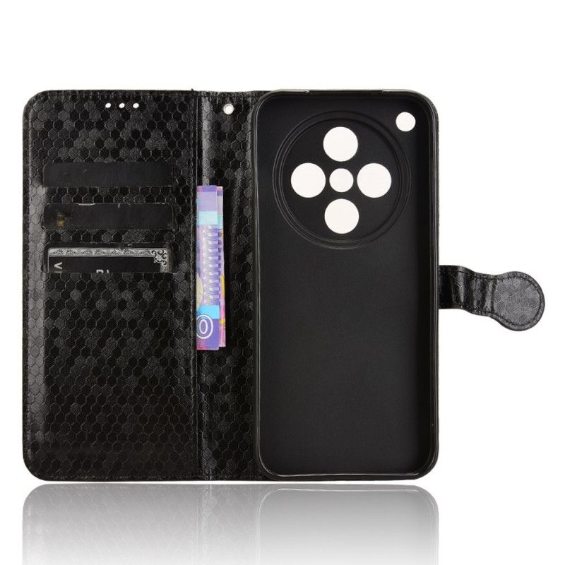 Etui Folio Oppo Find X8 Błyszczące Kropki Na Pasku