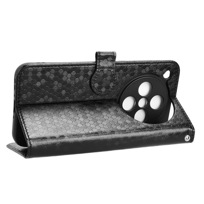 Etui Folio Oppo Find X8 Błyszczące Kropki Na Pasku