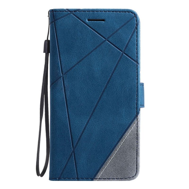 Etui Folio Oppo Find X8 Dwukolorowy Wzór W Paski Etui Ochronne