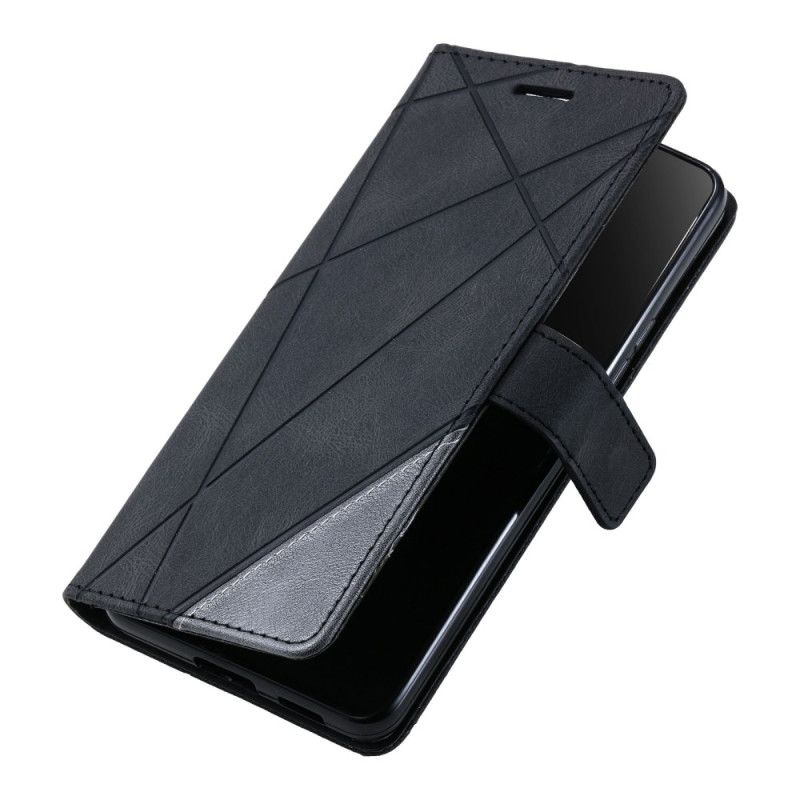 Etui Folio Oppo Find X8 Dwukolorowy Wzór W Paski Etui Ochronne