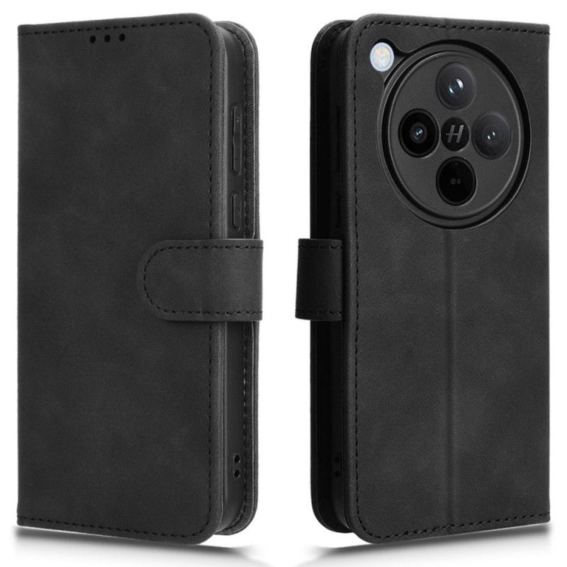 Etui Folio Oppo Find X8 Efekt Zamszu