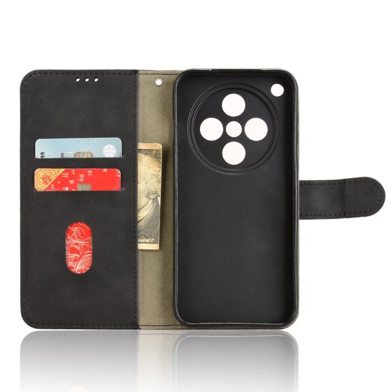 Etui Folio Oppo Find X8 Efekt Zamszu