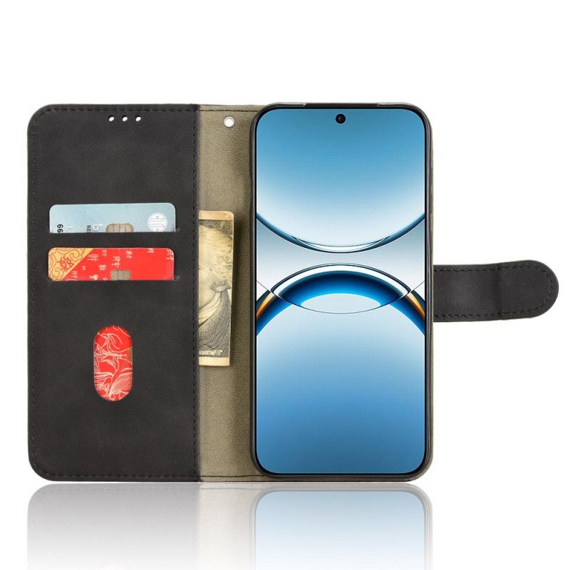 Etui Folio Oppo Find X8 Efekt Zamszu