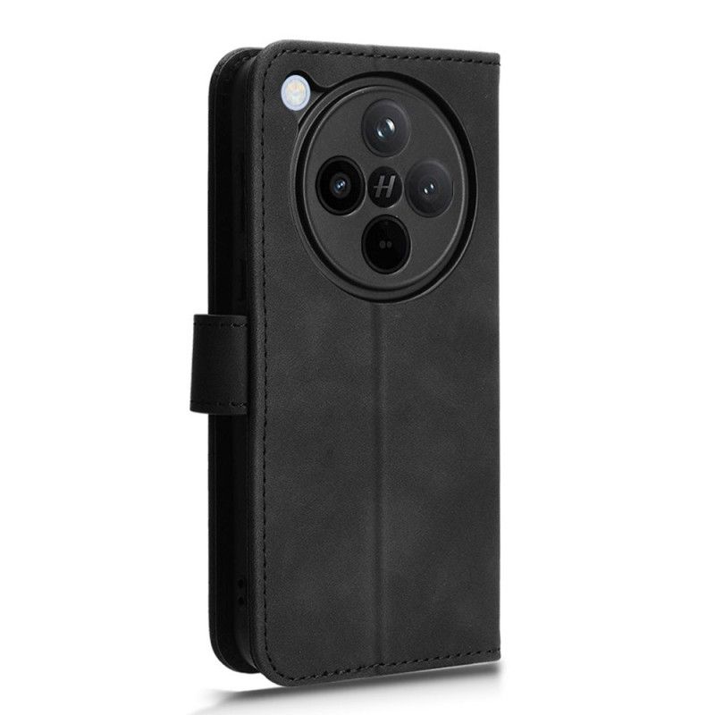Etui Folio Oppo Find X8 Efekt Zamszu