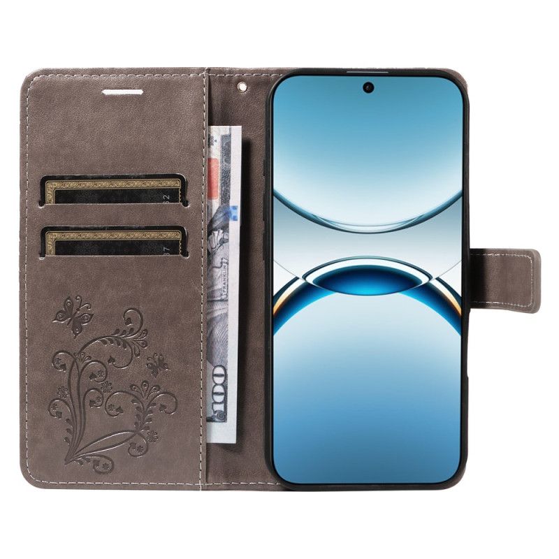 Etui Folio Oppo Find X8 Gigantyczne Motyle