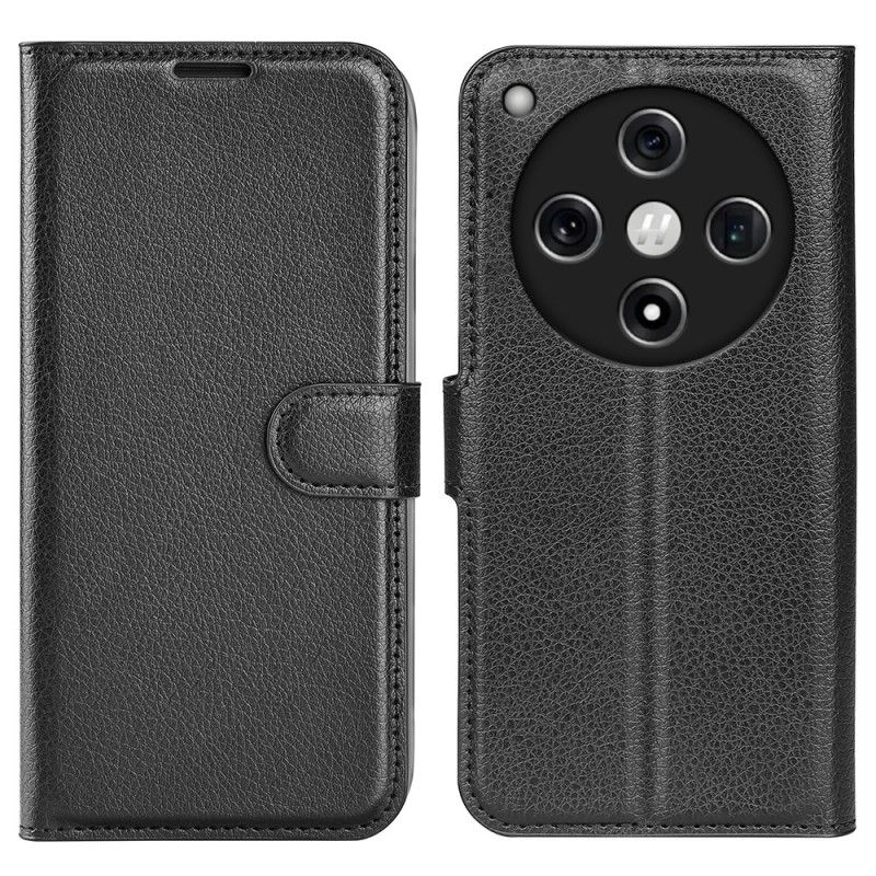 Etui Folio Oppo Find X8 Klasyczna Skóra Liczi Etui Ochronne
