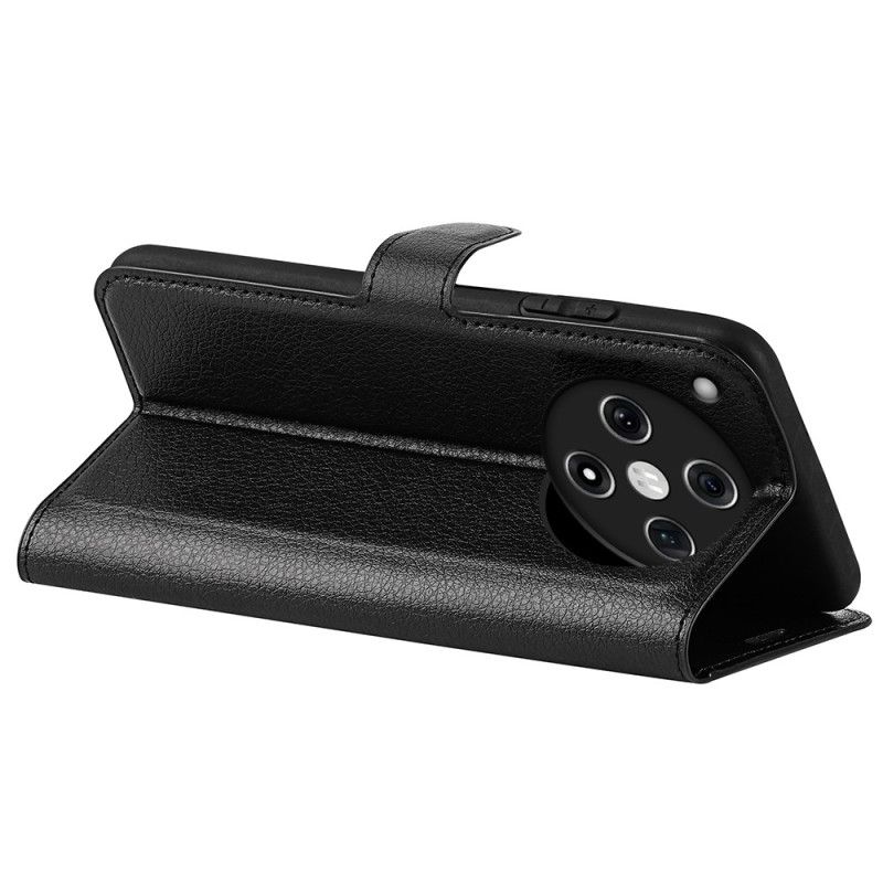 Etui Folio Oppo Find X8 Klasyczna Skóra Liczi Etui Ochronne