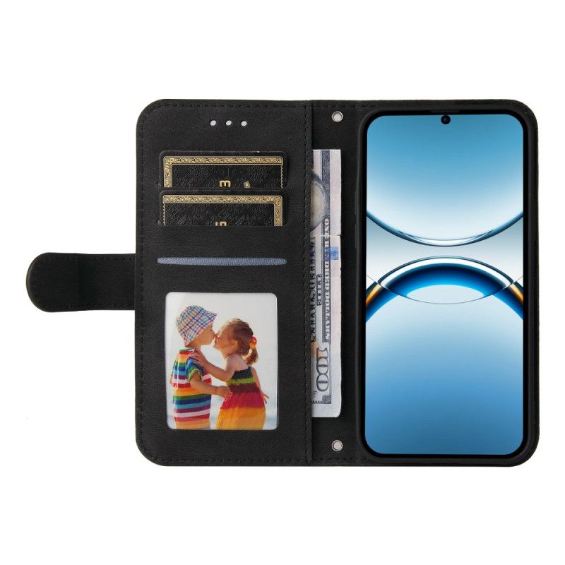 Etui Folio Oppo Find X8 Klasyczny Pasek W Stylu Vintage