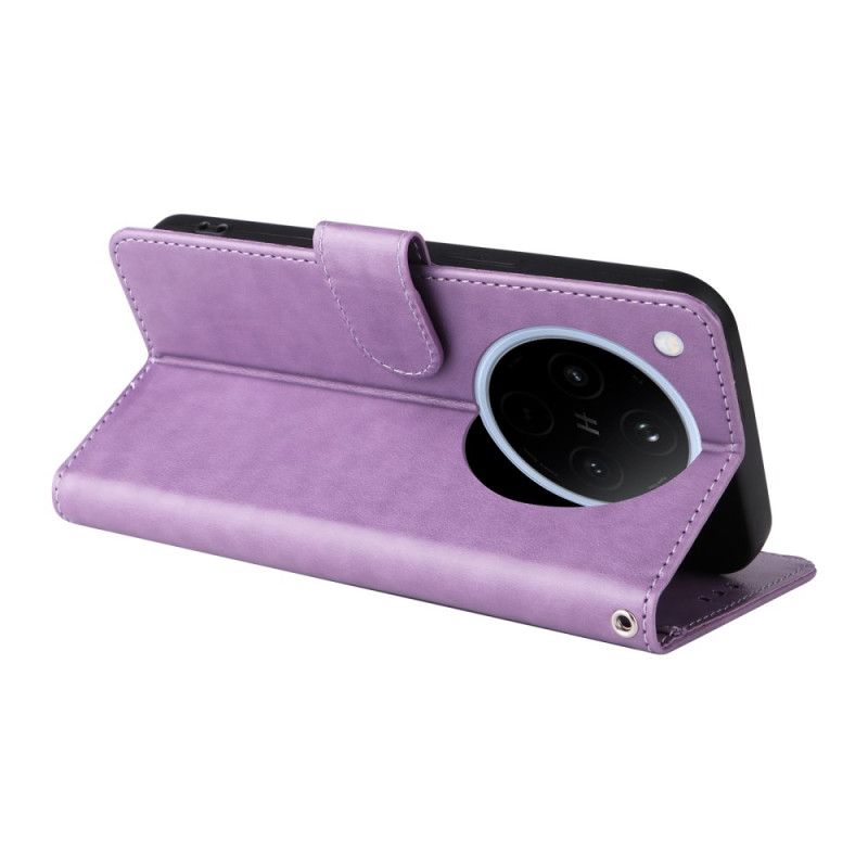 Etui Folio Oppo Find X8 Wzór Nadrukowany Etui Ochronne
