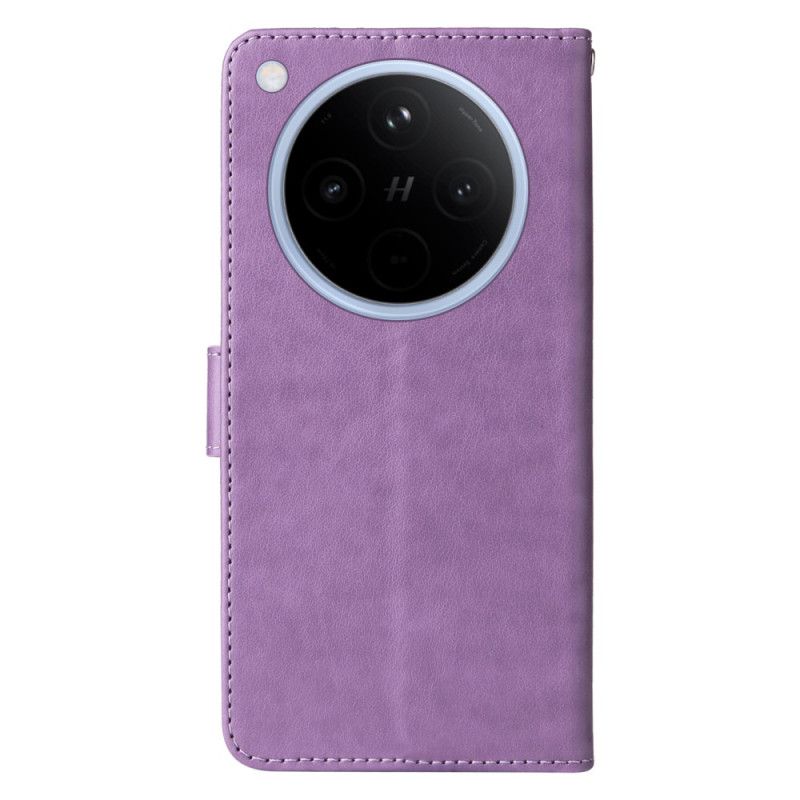 Etui Folio Oppo Find X8 Wzór Nadrukowany Etui Ochronne