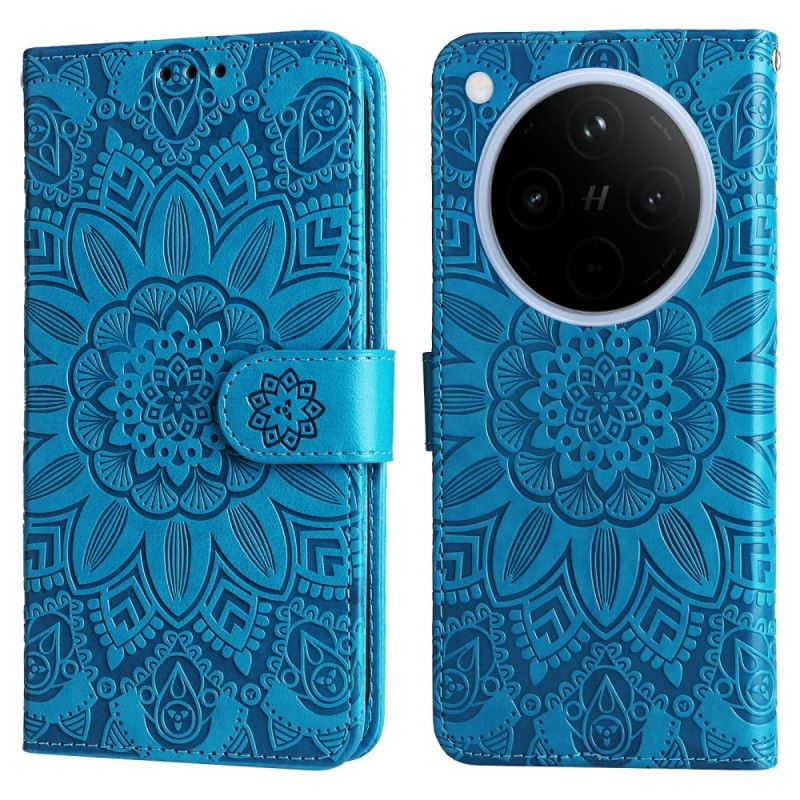 Etui Folio Oppo Find X8 Wzór Słonecznika