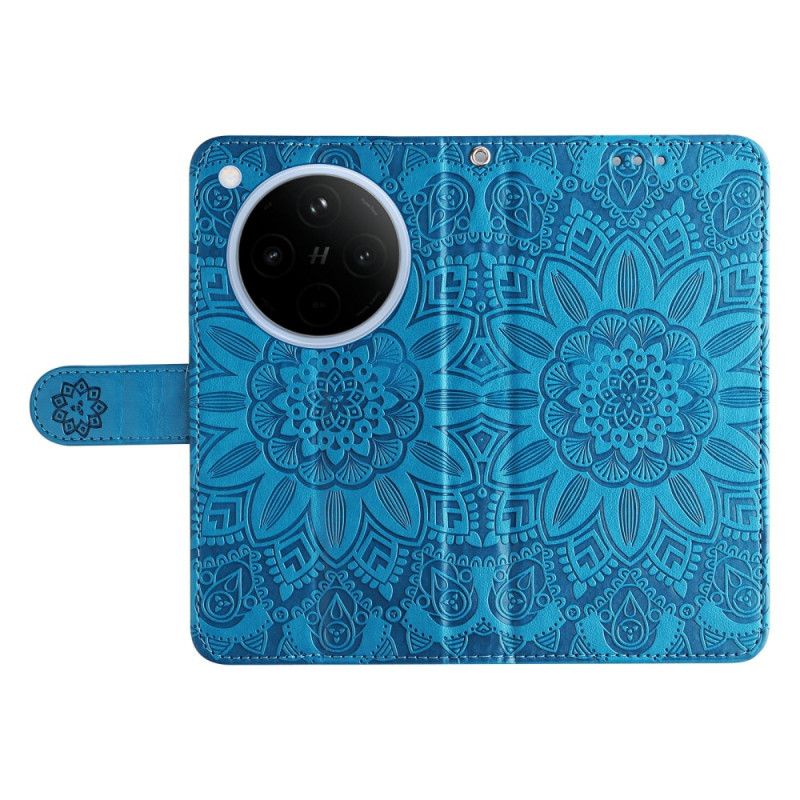 Etui Folio Oppo Find X8 Wzór Słonecznika