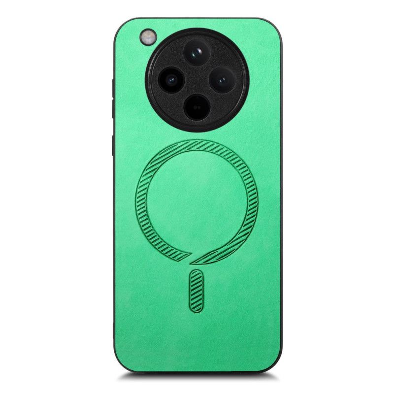 Etui Oppo Find X8 Efekt Skóry Kompatybilny Z Magsafe Etui Ochronne