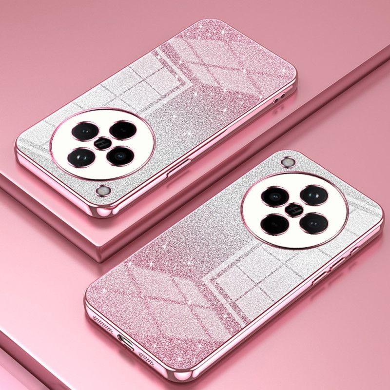 Etui Oppo Find X8 Gradientowy Brokat