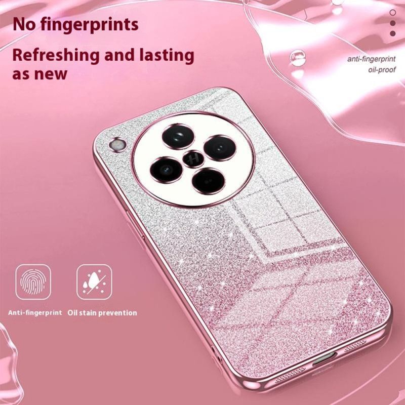 Etui Oppo Find X8 Gradientowy Brokat