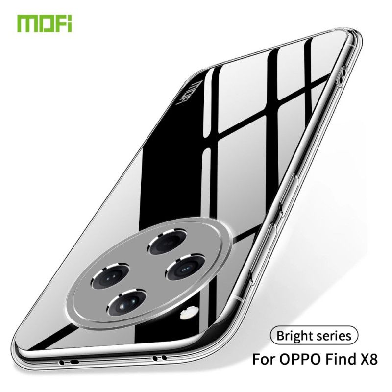 Etui Oppo Find X8 Przezroczysty Mofi Etui Ochronne