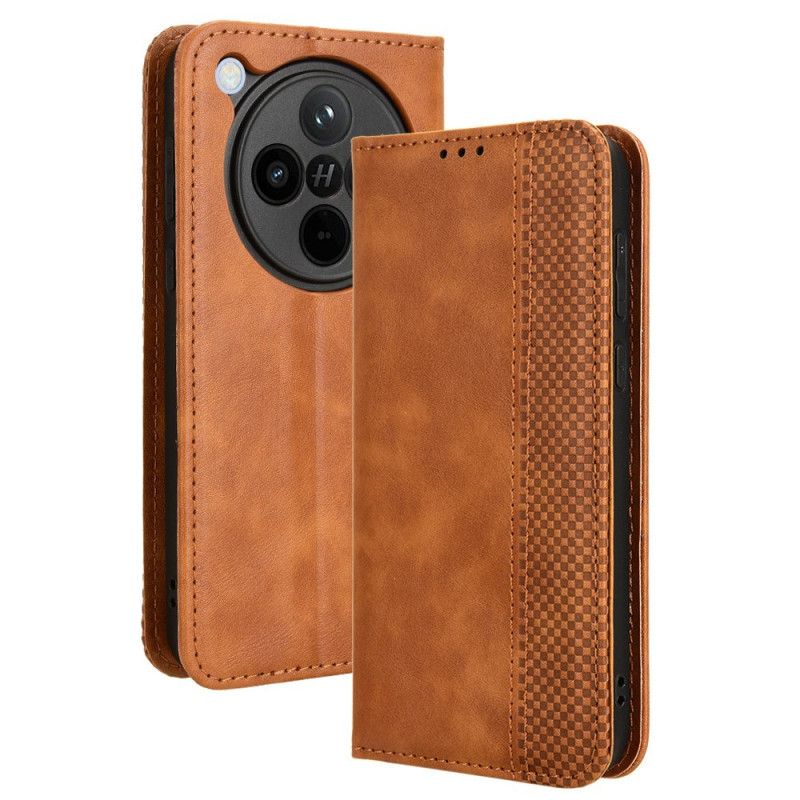 Flip Kotelot Oppo Find X8 Fryz W Stylu Vintage