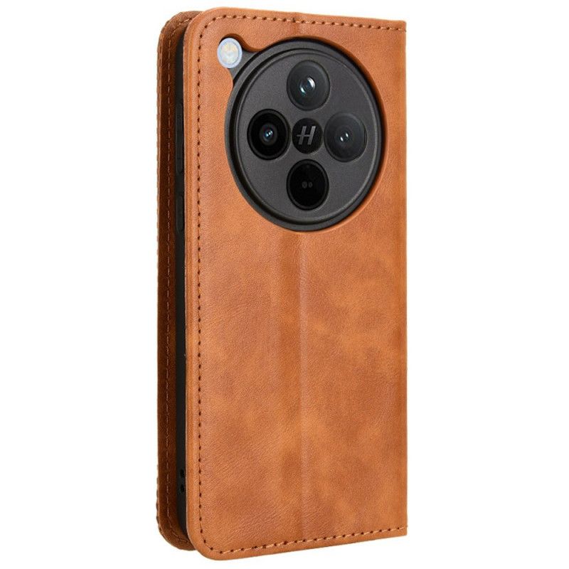 Flip Kotelot Oppo Find X8 Fryz W Stylu Vintage