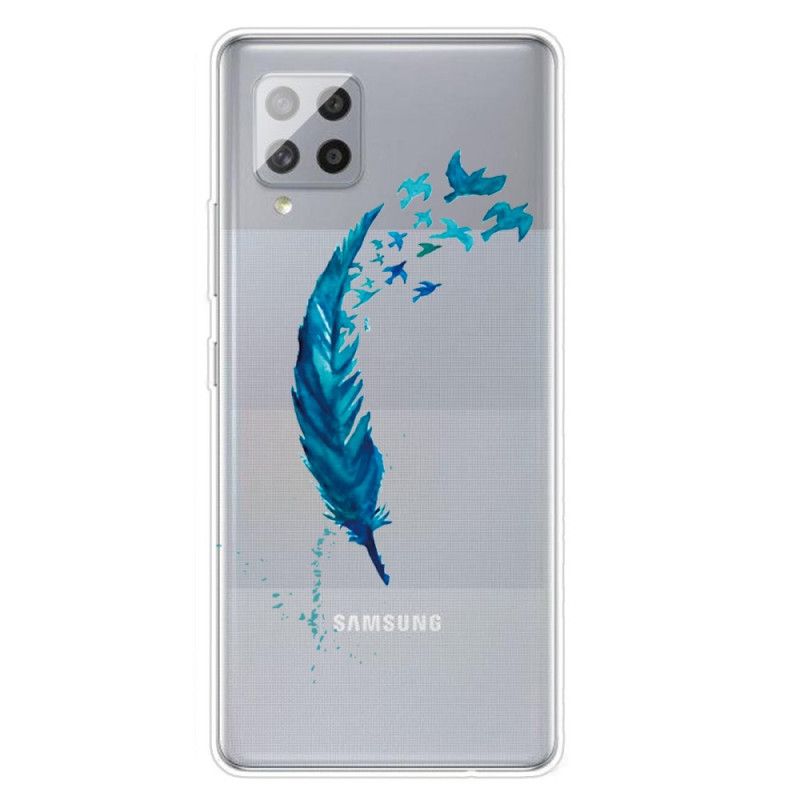 Etui Samsung Galaxy A51 5G Piękne Pióro