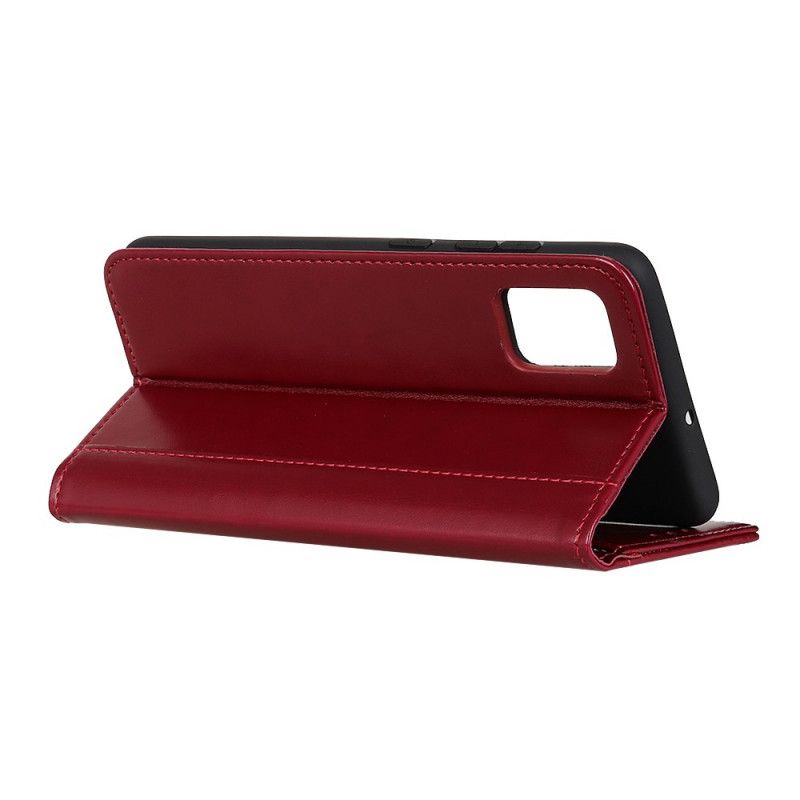 Flip Kotelot Samsung Galaxy A51 5G Dwoina Skórzana Etui Ochronne