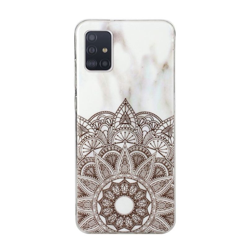 Futerały Samsung Galaxy A51 5G Etui na Telefon Marmurowa Mandala