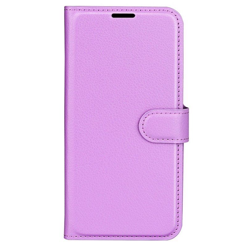 Etui Folio do Oppo Reno 7 Klasyczny Skórzany Styl