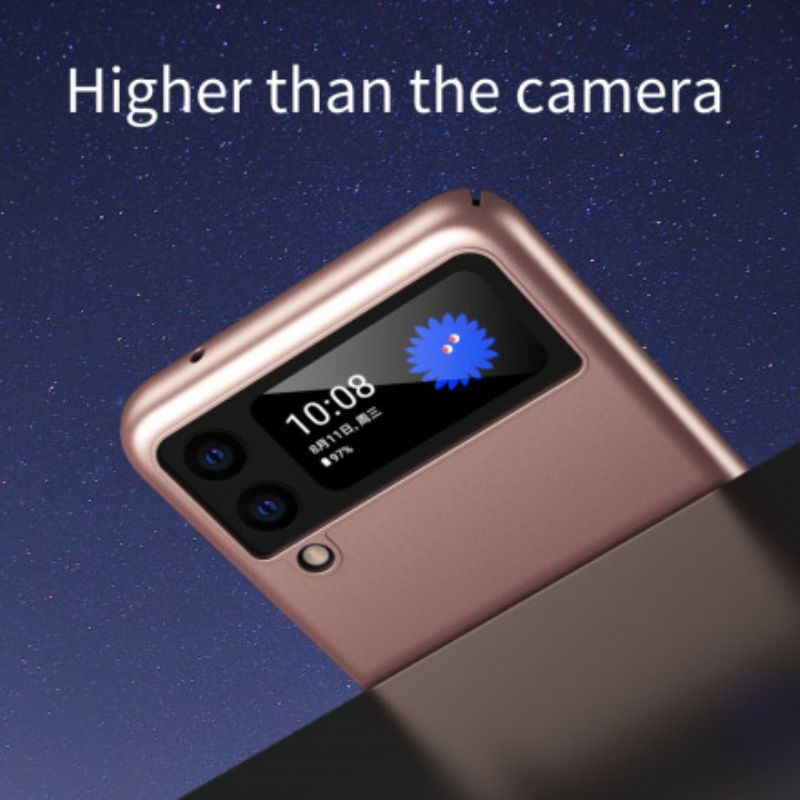 Etui Do Samsung Galaxy Z Flip 3 5g Metaliczny