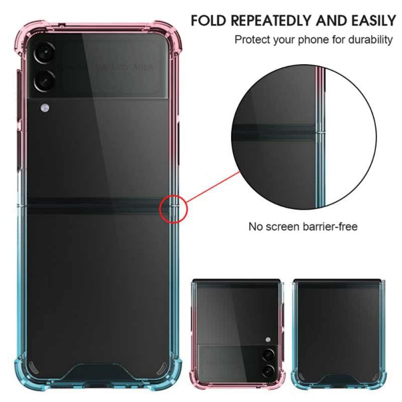Etui Samsung Galaxy Z Flip 3 5g Kolor Gradientu