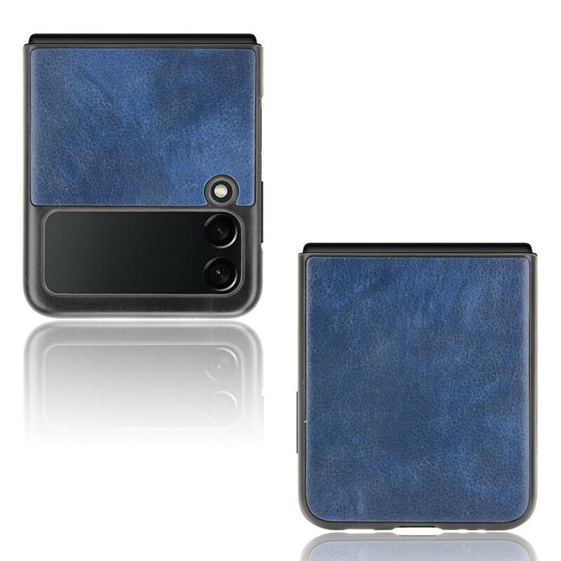 Etui Samsung Galaxy Z Flip 3 5g Lychee Sztuczna Skóra