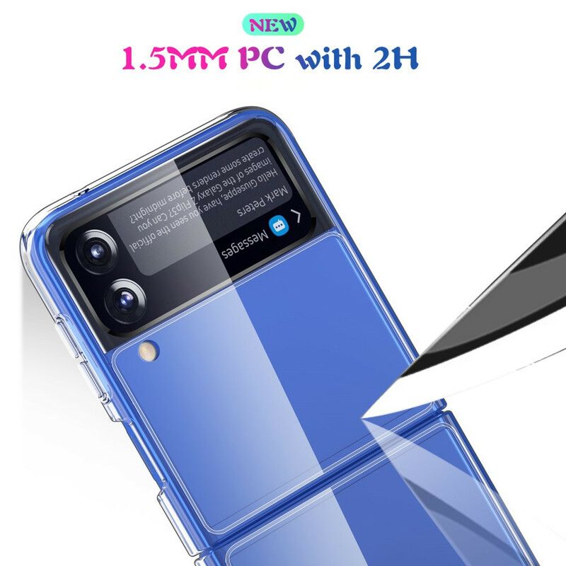 Etui Samsung Galaxy Z Flip 3 5g Przezroczysty Etui Ochronne