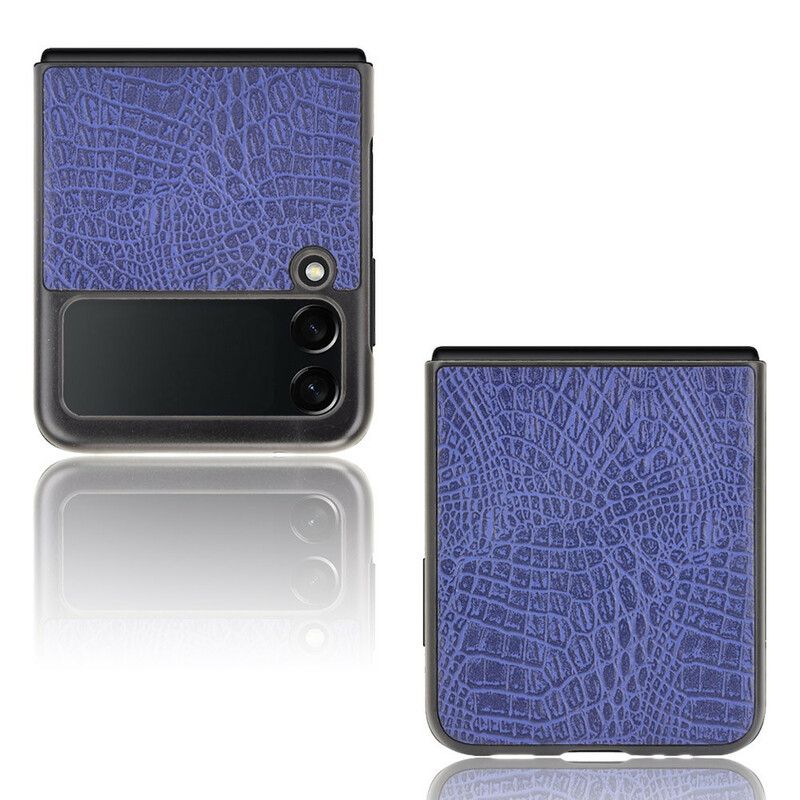 Futerały Samsung Galaxy Z Flip 3 5g Etui Na Telefon Efekt Skóry Krokodyla