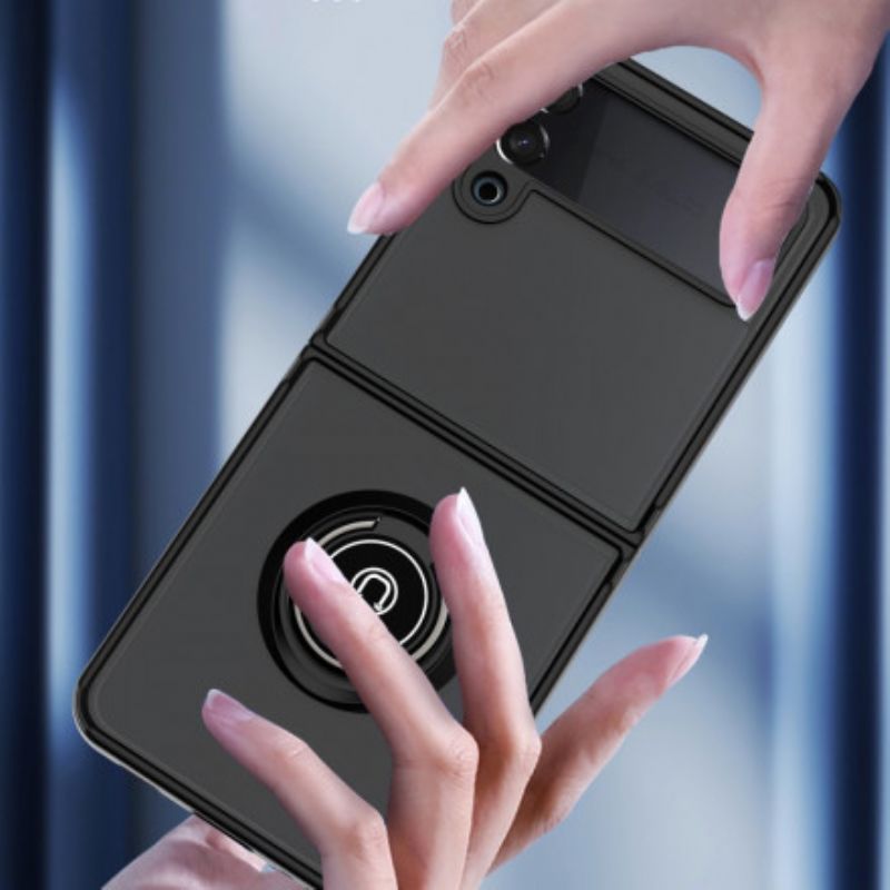 Futerały Samsung Galaxy Z Flip 3 5g Etui Na Telefon Pierścień Obrotowy
