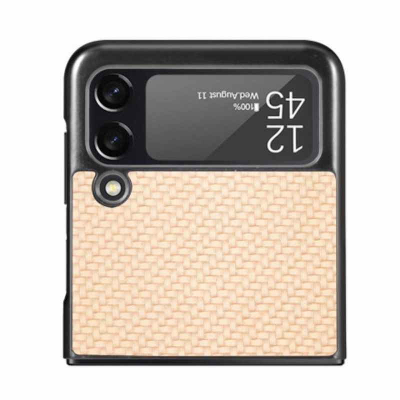Futerały Samsung Galaxy Z Flip 3 5g Etui Na Telefon Teksturowane Włókno Węglowe
