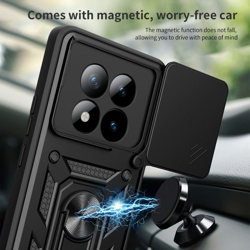 Etui Do Xiaomi Redmi Note 15 Pro Plus 5g Przesuwna Ochrona Aparatu I Zintegrowana Podstawka