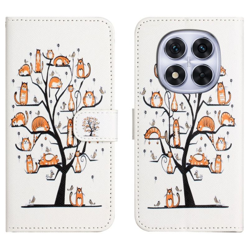 Etui Folio Do Xiaomi Redmi Note 15 Pro Plus 5g Koty I Drzewo