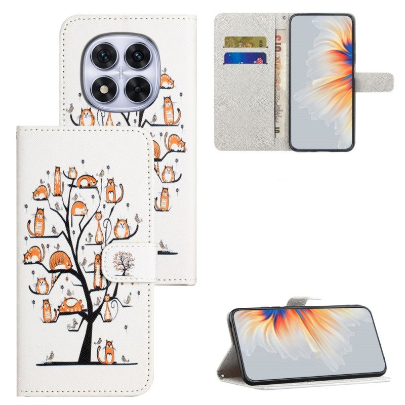 Etui Folio Do Xiaomi Redmi Note 15 Pro Plus 5g Koty I Drzewo