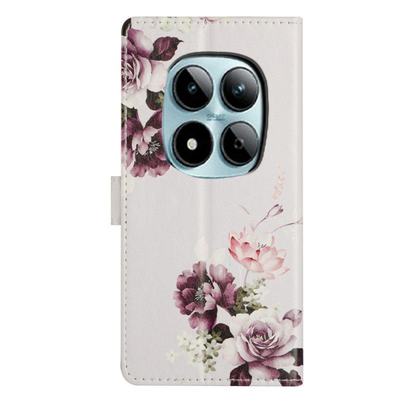 Etui Folio Do Xiaomi Redmi Note 15 Pro Plus 5g Różowy Krzyż